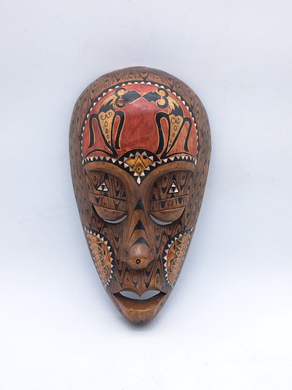Vintage Indonesian Wall Mask